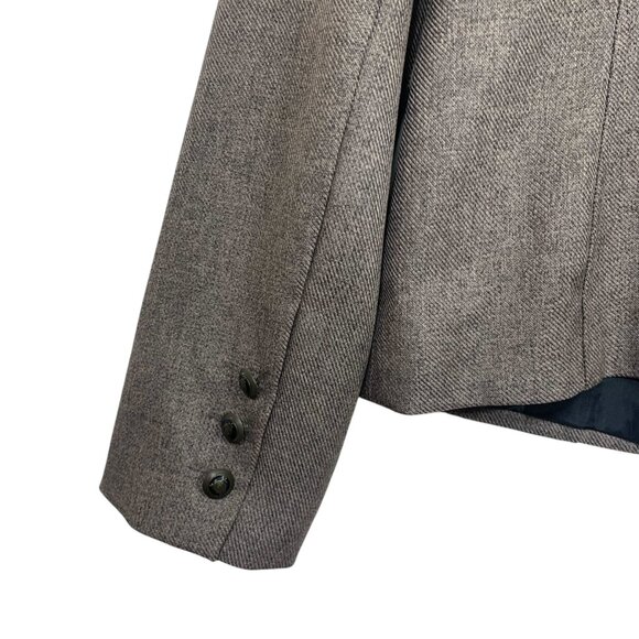 4 pocket brown blazer jacket size 11 SUZY SHIER - Picture 5 of 16